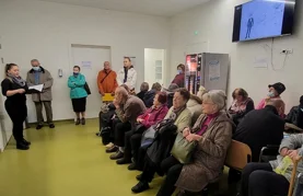 Klara Jelenski unijela duh blagdana na odjel dnevne onkološke bolnice