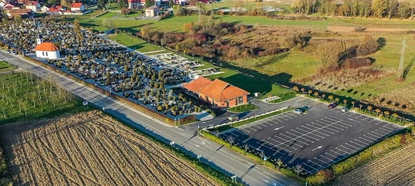 Završeni radovi na uređenju parkirališta kod groblja