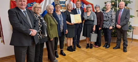 Župan Stričak primio članove KUD-a &bdquo;Lepoglavski pušlek&ldquo; povodom 20 godina predanog očuvanja tradicije