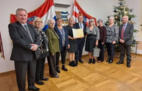 Župan Stričak primio članove KUD-a &bdquo;Lepoglavski pušlek&ldquo; povodom 20 godina predanog očuvanja tradicije