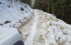 Od snijega do 65 cm raščišćena cesta do Ivančice