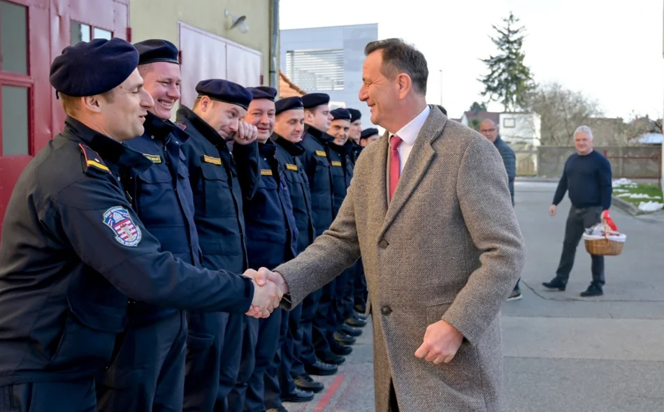 Zahvala onima koji brinu o sigurnosti i zdravlju građana