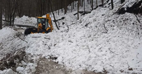 Lavina zatrpala cestu prema Ivančici, Batinić: Mi ovdje najbolje znamo sve opasnosti i ćudi Ivančice