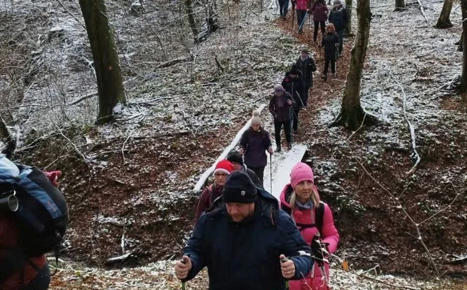 FOTO Dvjestotinjak entuzijasta na tradicionalnom novogodišnjem pohodu po Ludbreškoj obilaznici