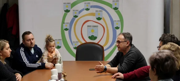 Grad Ludbreg pružio podršku malenoj Anđelini koja boluje od rijetke progresivne bolesti