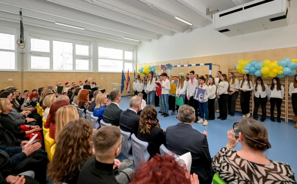 Otvorena dograđena Područna škola Strmec Podravski i nova školska dvorana