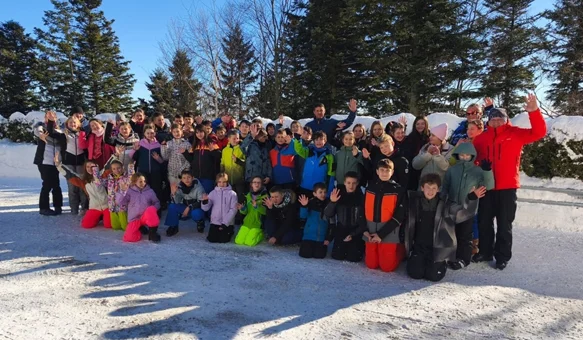 FOTO Varaždinski osnovnoškolci sudjelovali na prvoj školi skijanja