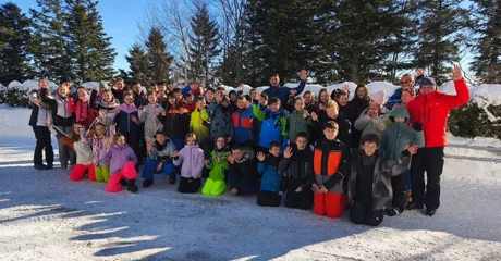 FOTO Varaždinski osnovnoškolci sudjelovali na prvoj školi skijanja