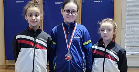 Bronce za Franku i Tesu u Šenkovcu