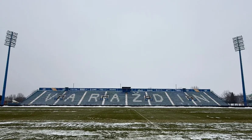 Snijeg i led na travnjaku odgodili susret Varaždina i Gorice