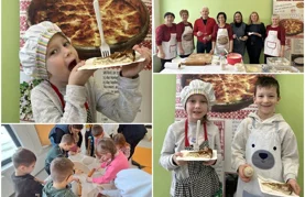 FOTO Mališani Dječjeg vrtića &bdquo;Bambi&rdquo; pripremali vidovečki gibanik