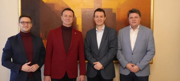 Gradonačelnik Makarske na prijemu u Gradskoj vijećnici