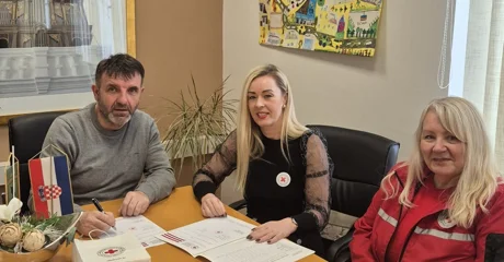 Grad Lepoglava nastavlja dobru suradnju sa županijskim Društvom Crvenog Križa