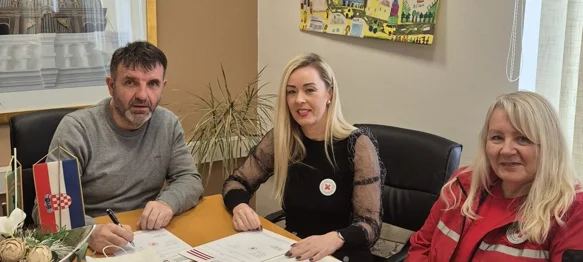Grad Lepoglava nastavlja dobru suradnju sa županijskim Društvom Crvenog Križa