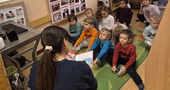 Mališani iz Dječjeg vrtića u Kozarčevoj upoznali čarobni svijet knjižnica