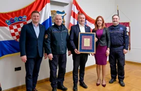 Prvi glas pomoći u kriznim trenucima - prijem za  djelatnike Županijskog centra 112 Varaždin