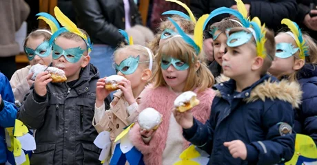 FOTO Šarenilo, smijeh i pjesma obilježili Dječji fašnik u Novom Marofu