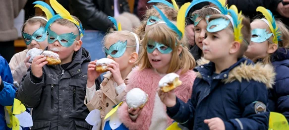 FOTO Šarenilo, smijeh i pjesma obilježili Dječji fašnik u Novom Marofu
