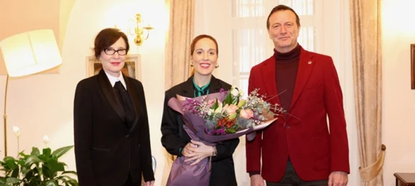 Gradonačelnik održao prijem za glumicu Helenu Minić povodom osvajanja nagrade Zlatni studio