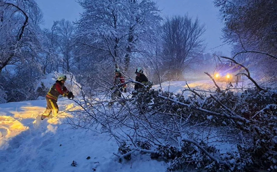 FOTO Toplički vatrogasci cijeli dan na terenu &ndash; brzim intervencijama osigurali prohodnost prometnica