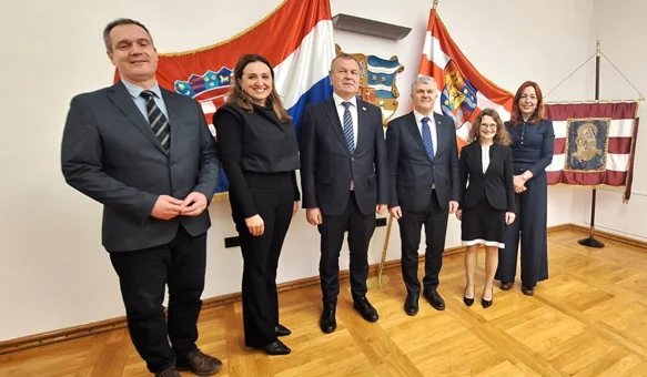 U Županijskoj palači i gradskoj vijećnici održan prijem za veleposlanika Litve