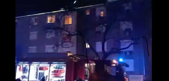 U požara stanu na Banfici nema stradalih, očevid u tijeku