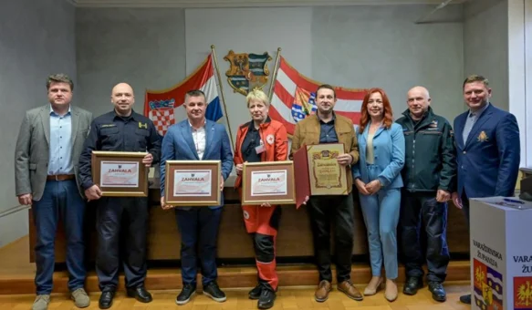 Dan civilne zaštite obilježen svečanom sjednicom Stožera civilne zaštite Varaždinske županije i Grada Varaždina