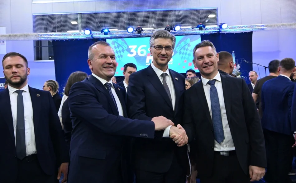 Plenković iz varaždinske Arene pune HDZ-ovaca: Rezultati su jasni