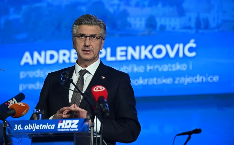 Plenković iz varaždinske Arene pune HDZ-ovaca: Rezultati su jasni