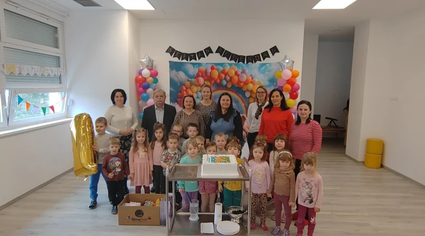 FOTO Dječji vrtić Cestica proslavio prvi rođendan