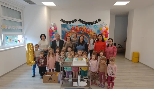 FOTO Dječji vrtić Cestica proslavio prvi rođendan