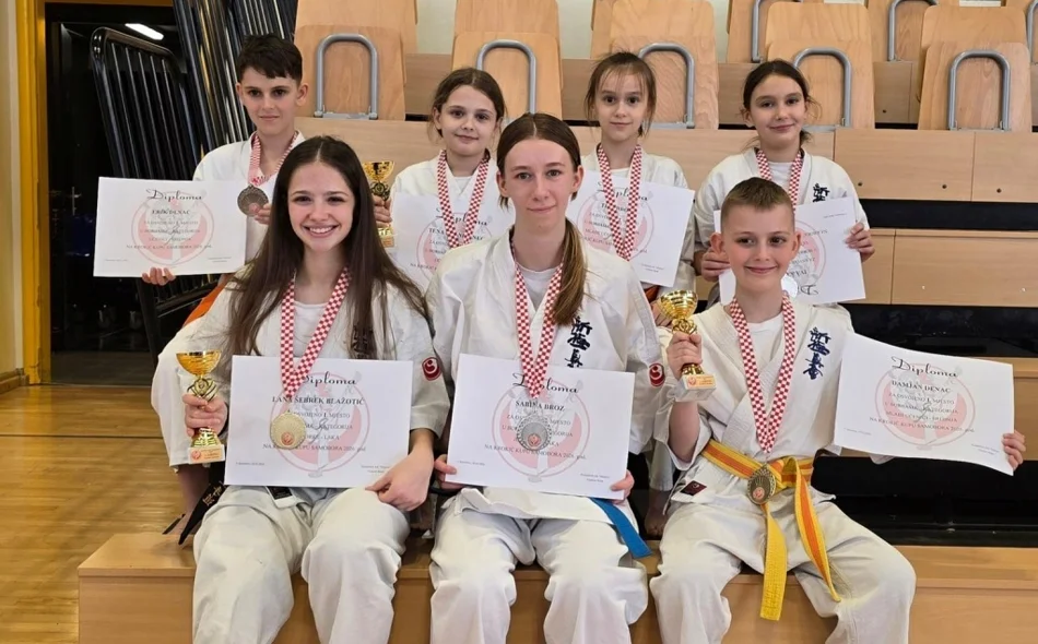 Tri zlatne i četiri srebrne medalje za topličke borce