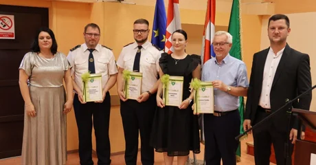 Zahvalnica Zvonimiru Taradiju za 20 godina predanog i nesebičnog rada za Općinu