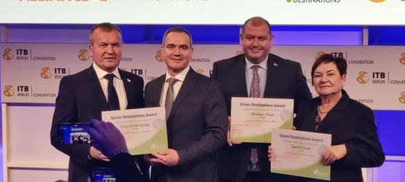 Varaždinska županija proglašena Green Destinations regijom