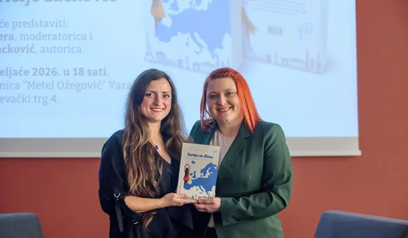 Prepuna dvorana na promociji knjige svjetske putnice Patricie Lacković