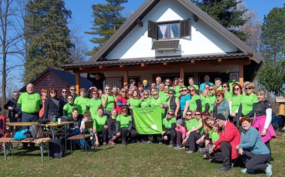 Povijesni dan za Planinarsko društvo &bdquo;Vinicit&ldquo; - održali prvi službeni izlet koji će dugo pamtiti