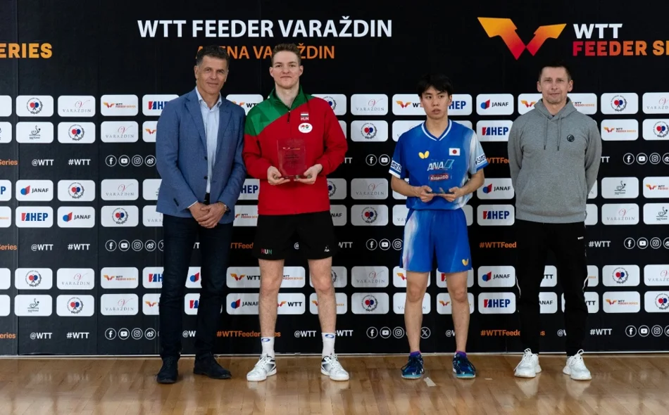 Završen Međunarodni turnir u stolnom tenisu WTTF Feeder Varaždin 2026