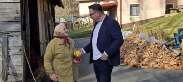 Podjela uskrsnica za bednjanske umirovljenike