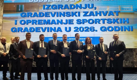 Na područje Varaždinske županije slilo se 1,2 milijuna eura za devet novih projekata sportske infrastrukture