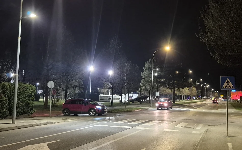 Na molbu učenika Gospodarske škole postavljena LED rasvjeta na pješački prijelaz