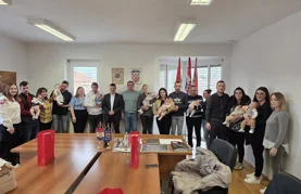 Andrej, Jan, Kim, Lena, Noa, Olivera, Una i Zita prve su ovogodišnje bebe u Jalžabetu