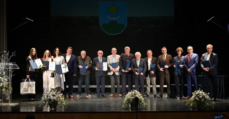 Nagrada za životno djelo u rukama Slavka Blagaja