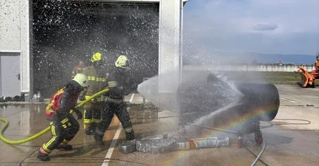 Toplički vatrogasci intervenirali u zagrebačkoj Zračnoj luci