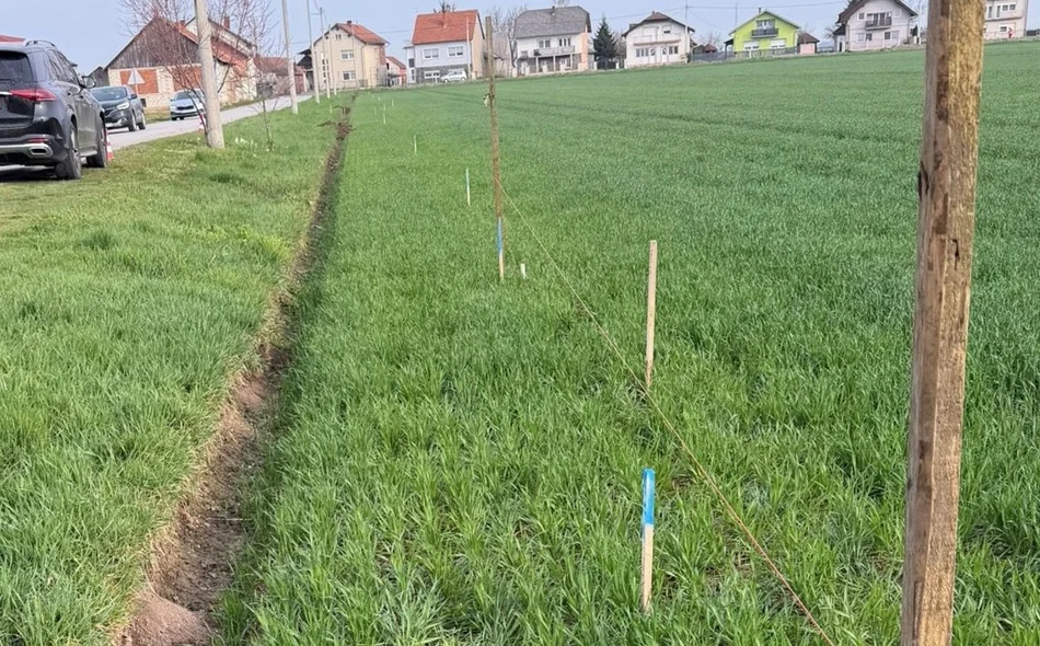 Započeli radovi na izgradnji produžetka nogostupa u Ulici Vladimira Nazora u Vidovcu