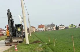 Započeli radovi na izgradnji produžetka nogostupa u Ulici Vladimira Nazora u Vidovcu