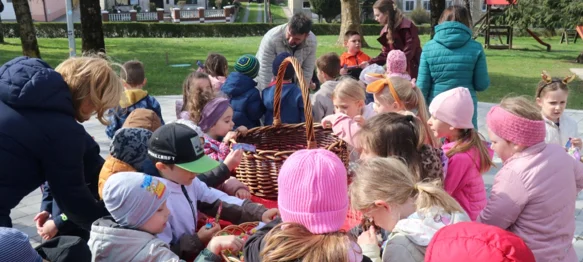 Lepoglavski mališani u potrazi za pisanicama