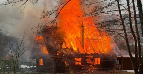 Od prekrasne drvene kuće za najam ostao samo pepeo, šteta 100 000 eura!