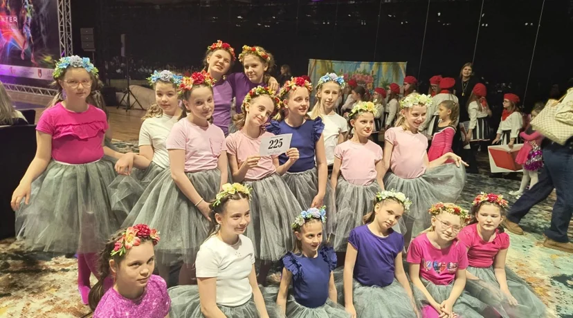 Dvije zlatne i jedna brončana medalja za mlade plesačice KUD-a Anka Ošpuh