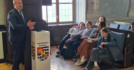 Učenici Osnovne škole Petrijanec posjetili Županijsku palaču