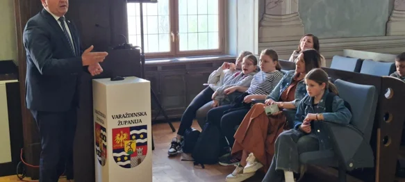 Učenici Osnovne škole Petrijanec posjetili Županijsku palaču